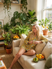 Cotton Pyjama Shorts Set - Amalfi Lemons - Hauslife