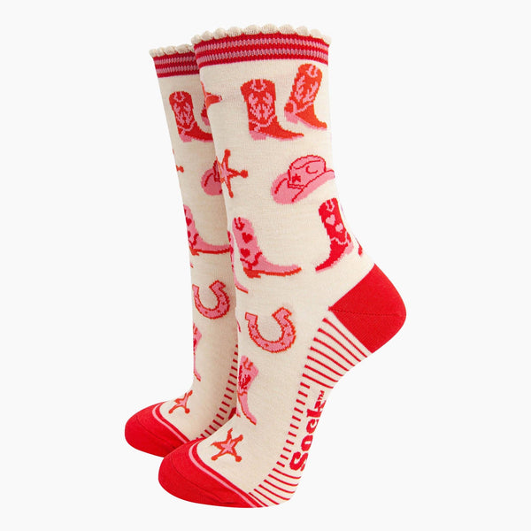 Cowgirl Boots Rodeo Bamboo Socks - Hauslife