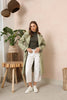 Cropped Straight Leg Jeans - Hauslife
