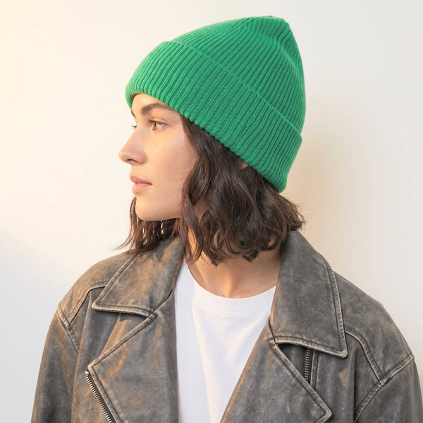 Noelle Beanie Hat - Green