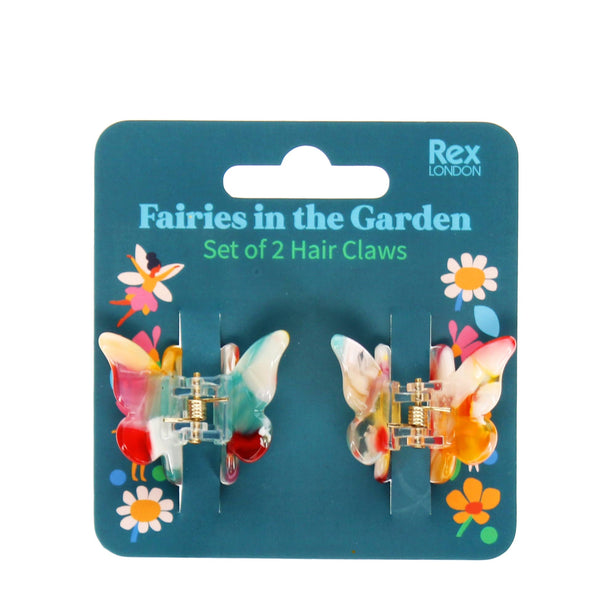 Mini Hair Claw Clips - Butterflies