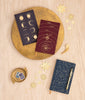 Designworks Ink Bookcloth Journal - Navy - Moon Phases - Hauslife