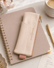 Designworks Ink Pen Pouch - Cream + Taupe - Hauslife