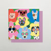 Dogs in Flowers Card - Hauslife