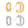 Double Band Hoop Earrings - Hauslife