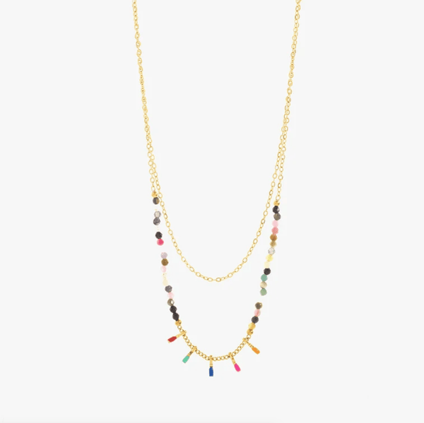 Double Beaded Necklace - Hauslife