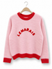 Embroidered Knit Sweater "LE MARAIS" – Parisian Spirit AP211