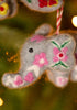 Embroidered Felt Elephant Decoration - Hauslife