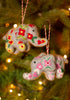 Embroidered Felt Elephant Decoration - Hauslife