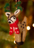 Embroidered Felt Reindeer Decoration - Hauslife