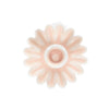 Enamel Cupped Flower Candle Holder - Pink - Hauslife