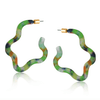 Erica Squiggle Resin Earrings - Hauslife