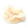Extra Large - Double layered cream ribbed scrunchie.Dia.16cm - Hauslife