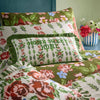 Feeoni Home Sweet Home Embroidered Cushion Green - Hauslife