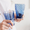 Fish Stacking Drinking Glass - Set of 4 - Blue - Hauslife