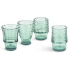Fish Stacking Drinking Glass - Set of 4 - Green - Hauslife