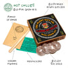 Flaming Hot Chillies. Eco Mini Chilli Grow Kit - Hauslife