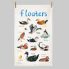 Floaters Bird Cotton Tea Towel - Hauslife