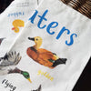 Floaters Bird Cotton Tea Towel - Hauslife