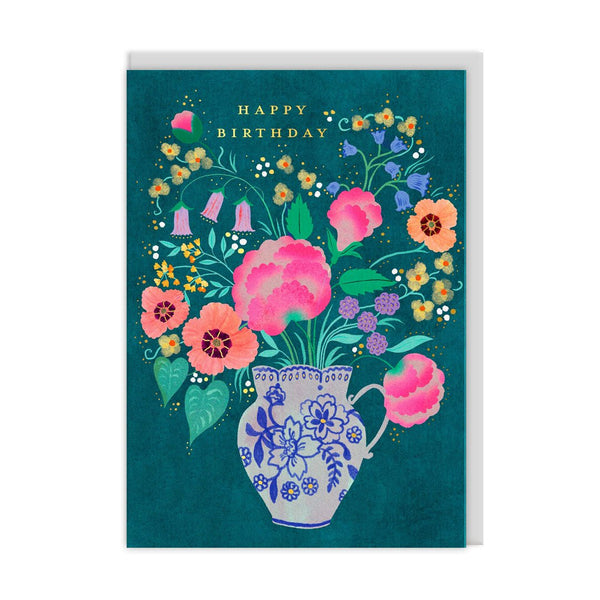 Flower Vase Greeting Card - Hauslife