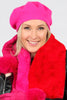 Fuchsia Plain Beret - Hauslife