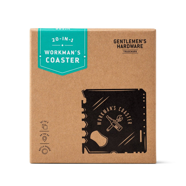 Gentlemen's Hardware Workman's Coaster Multi - Tool Set of 2 - Hauslife