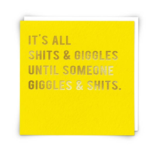 Giggles Greetings Card - Hauslife