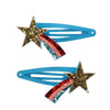 Glitter Hair Clips (Set of 2) - Shooting Star - Hauslife
