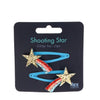 Glitter Hair Clips (Set of 2) - Shooting Star - Hauslife