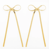 Gold Bow Earrings - Hauslife