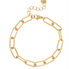 Gold Paperclip Chain Bracelet - Hauslife