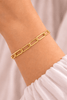 Gold Paperclip Chain Bracelet - Hauslife