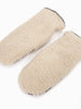 Goldie Mitten Gloves - Cream - Hauslife