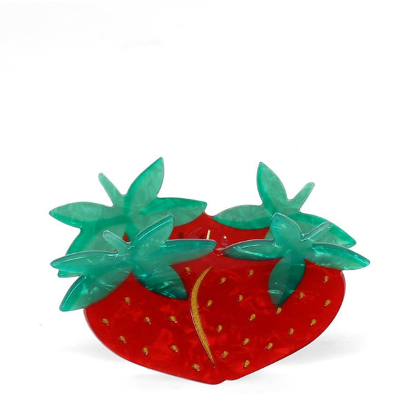 Hair Claw Clip - Strawberries - Hauslife