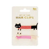 Hair Clips (Set of 2) - Cats - Hauslife