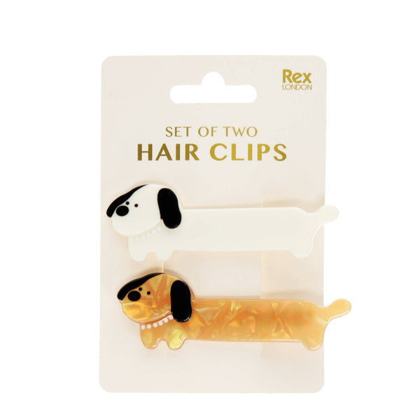 Hair Clips (Set of 2) - Sausage Dogs - Hauslife