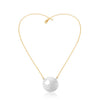 Hammered Gold & Silver Disc Pendant - Hauslife