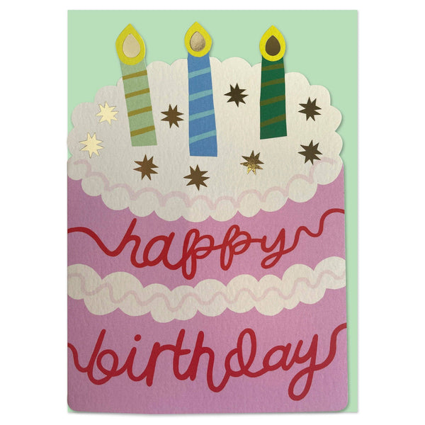 Happy Birthday Cake Card - Hauslife