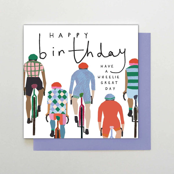 Happy Birthday Cycling Card - Hauslife