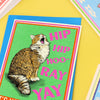 Hip Hip Hooray Cat Card - Hauslife
