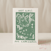 Hot Girls are Capricorns Card - Hauslife