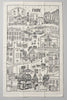 Illustrated South West Tea Towels - Hauslife
