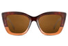 Ivy Sunglasses - Dark Amber - Hauslife