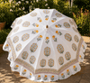 Jaipur Citrus Grove Hand-Block Garden Parasol - Hauslife
