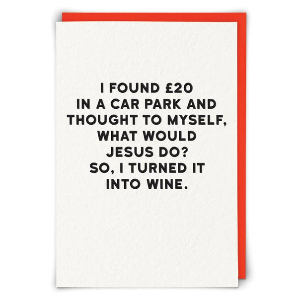 Jesus Greetings Card - Hauslife