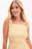 Katie Yellow & White Stripe Dress - Hauslife