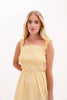 Katie Yellow & White Stripe Dress - Hauslife
