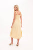Katie Yellow & White Stripe Dress - Hauslife