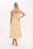 Katie Yellow & White Stripe Dress - Hauslife