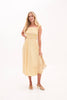 Katie Yellow & White Stripe Dress - Hauslife